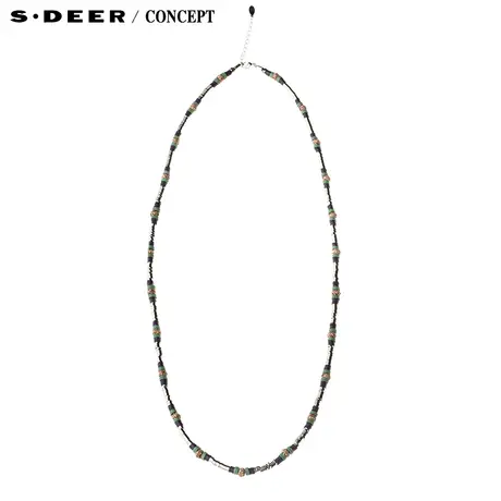 【新品】sdeer圣迪奥专柜正品女装极简串片装饰项链S16284334商品大图