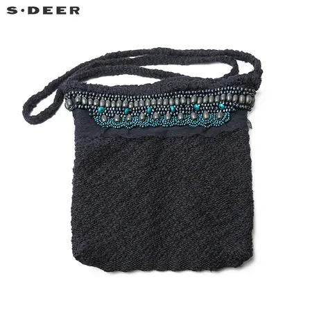 sdeer【新品】圣迪奥民族风彩珠单肩背包S15283808图片