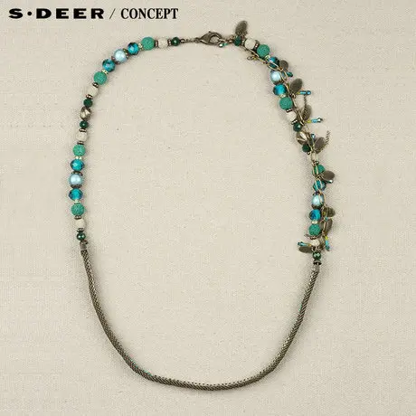 【新品】sdeer圣迪奥专柜正品女装神秘色泽彩珠腰链S15284318图片