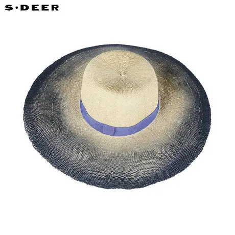 s.deer【新品】圣迪奥帽子女夏季遮阳帽防晒帽沙滩帽S14283660图片