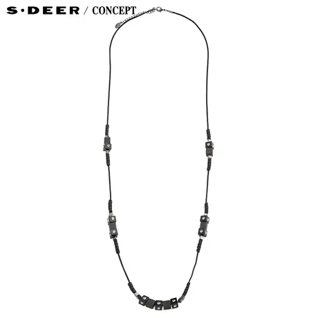 【新品】sdeer圣迪奥休闲几何串珠装饰项链S16384385图片