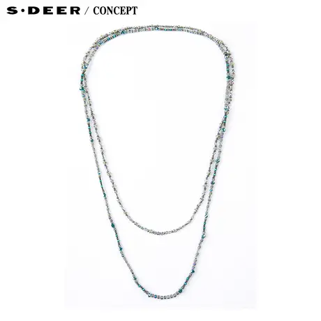 【新品】sdeer圣迪奥专柜正品优雅闪亮串珠长项链S15484369图片